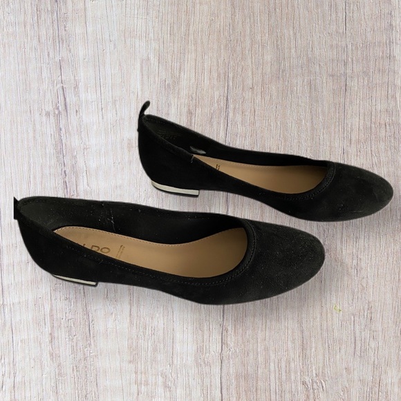 ALDO Kaye Black Ballet Flat - Picture 1 of 10